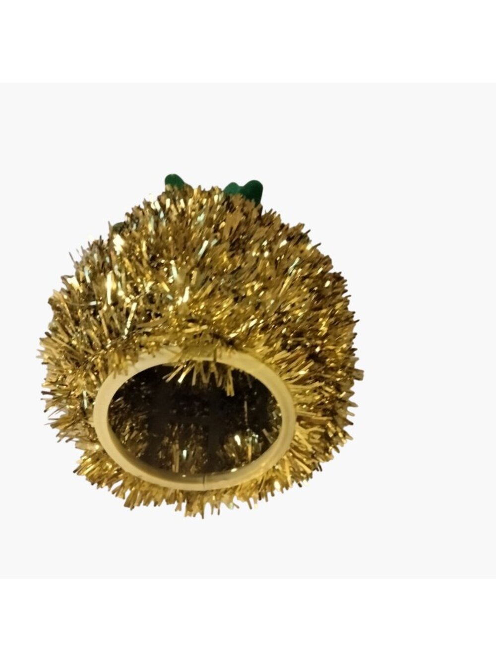 Tinsel Pineapple Decoration Gold Green Tropical Party Decoration Luau Tiki Lot 3 - Picture 9 of 9
